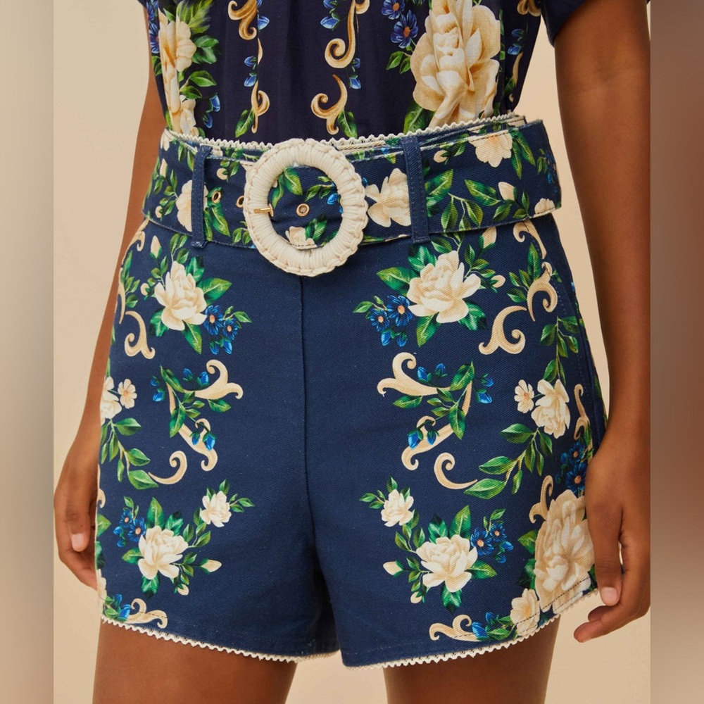 FARM Rio Flower Tapestry Shorts
Top also available for sale in size Medium